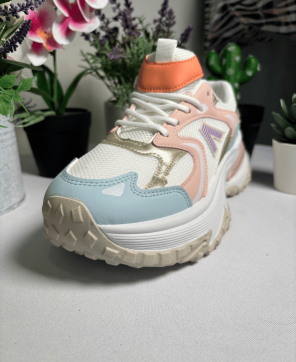 Zapatillas KALESIS CALIFORNIA - Zapatillas Estilo Deportivo Perfectas para Caminar, En Tonos Pastel