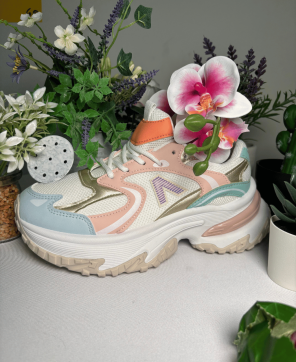 Zapatillas KALESIS CALIFORNIA - Zapatillas Estilo Deportivo Perfectas para Caminar, En Tonos Pastel