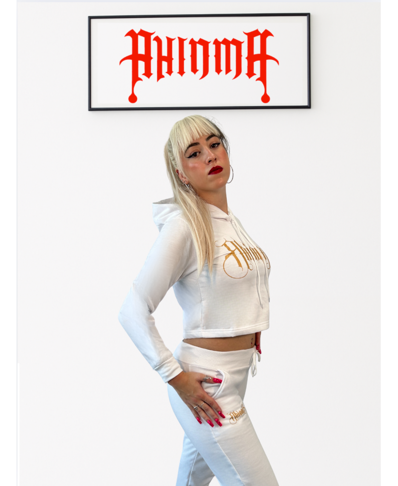 Chandal AHINMA REINA-- Sudadera corta y pantalón de chandal