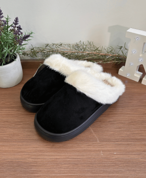 Zapatillas KALESIS ALGODÓN - En Cuatro Colores Diferentes, Con Pelo Por Dentro, Muy Cómodas y Calentitas