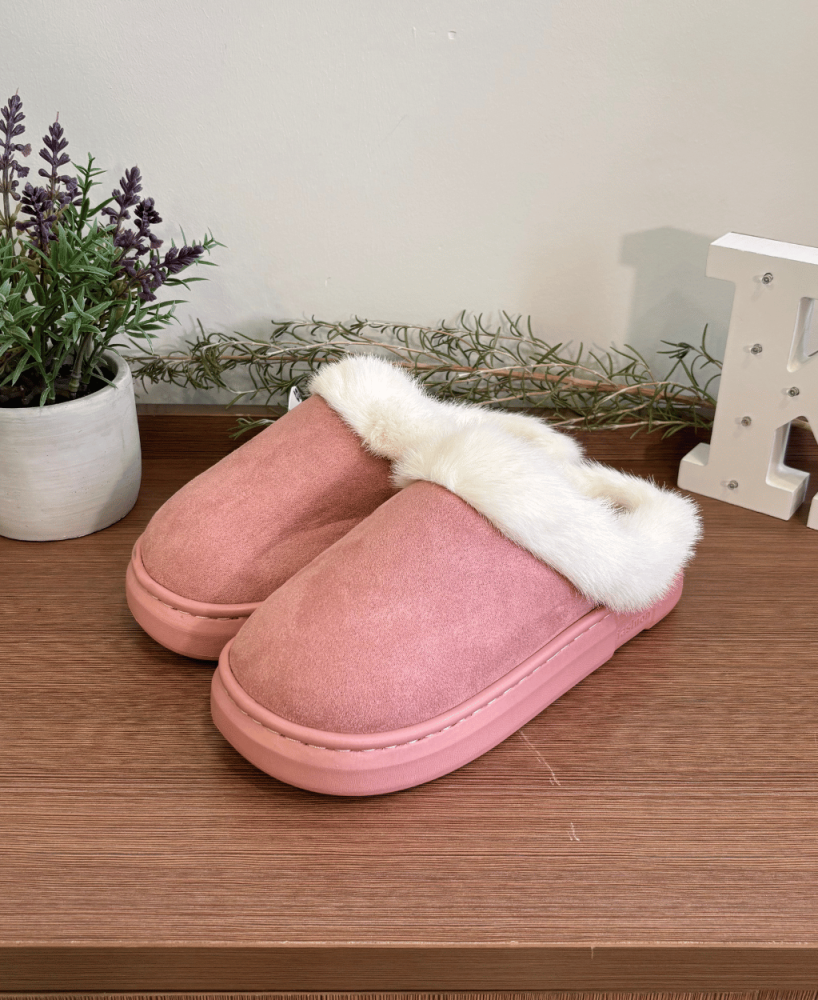 Zapatillas KALESIS ALGODÓN - En Cuatro Colores Diferentes, Con Pelo Por Dentro, Muy Cómodas y Calentitas