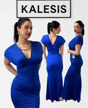 Vestido KALESIS ESCARLATA - Espectacular Vestido Largo en 3 Colores Diferentes