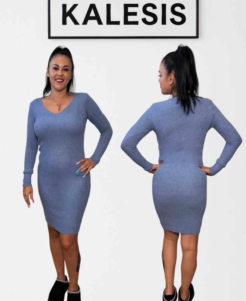 Vestido KALESIS NIEBLA-- En 7 colores disponibles midi