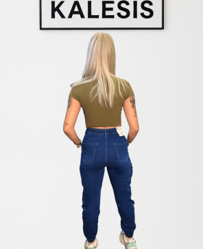 Pantalón Vaquero KALESIS STREET- Pantalón vaquero cargo