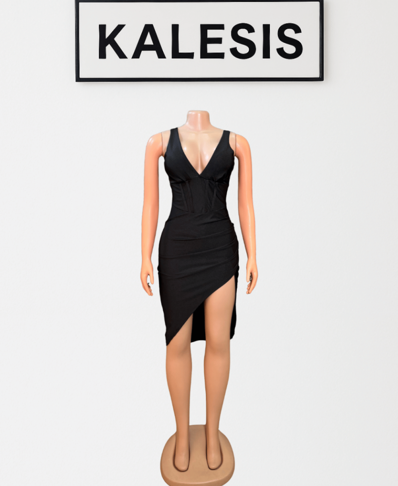 Vestido KALESIS SILUETA-- En 4 colores para mujer