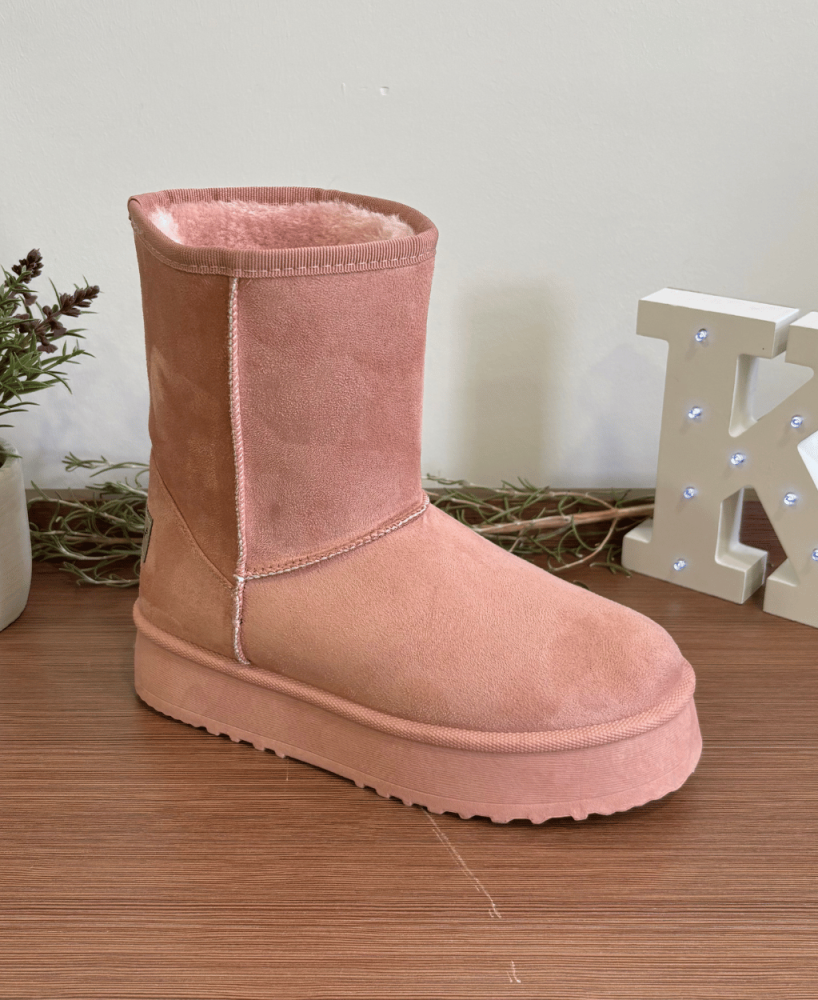 Botín KALESIS TAMY - En Tres Colores Diferentes, Cómodo y Caliente Para El Invierno